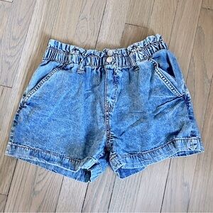 HUDSON Girls Pull On Denim Shorts. Size L (12/14).
